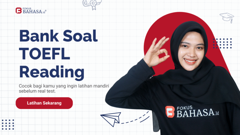 BANK SOAL TOEFL READING