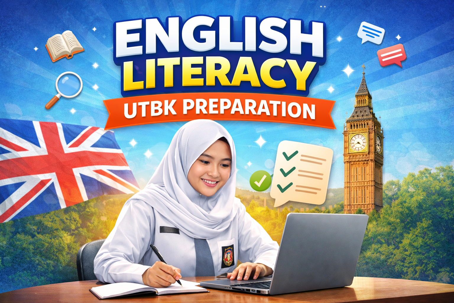 Tes Literasi Bahasa Inggris – UTBK
